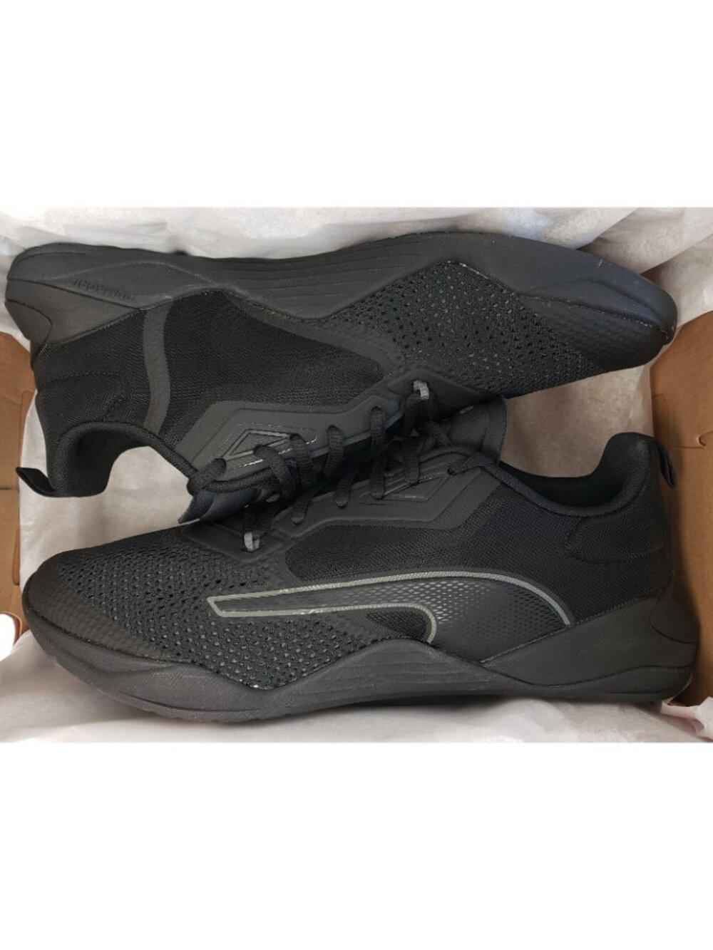 PUMA Fuse 2.0 Sneaker Men's Training Shoes Black 376151-04 Size 10